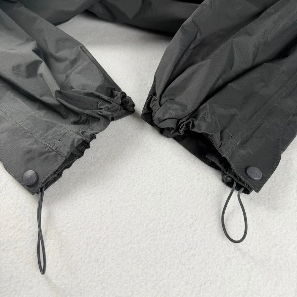 Marmot Men's Full Zip Nylon Rain Hiking Trail Pants Dark Gray Medium